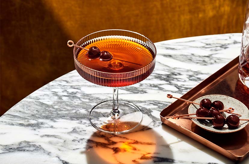 Basil-Hayden-s-Manhattan-Recipe The Bottle Club