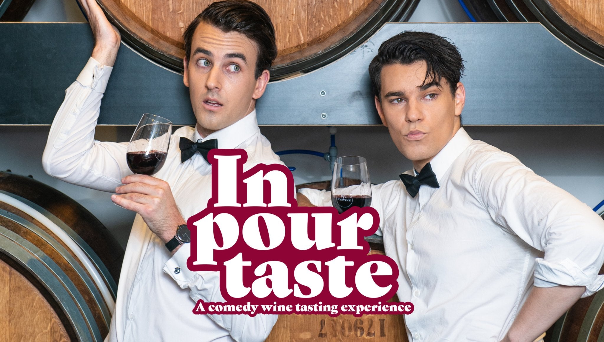 1 expert with 5 wines. 2 comedians with no idea.