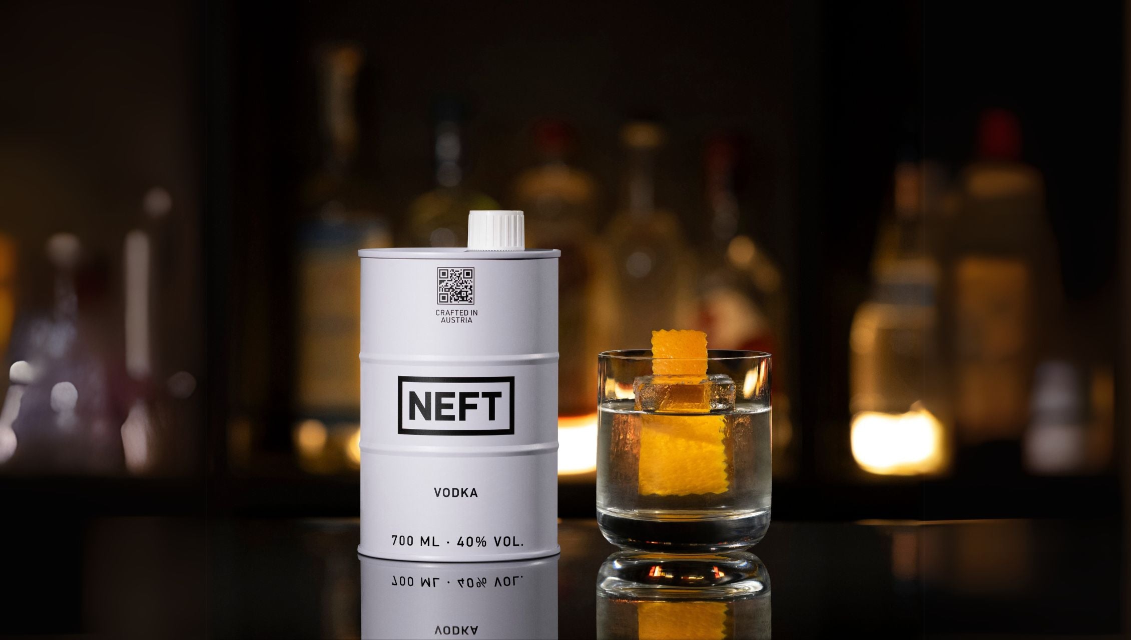 NEFT Vodka New Fashioned