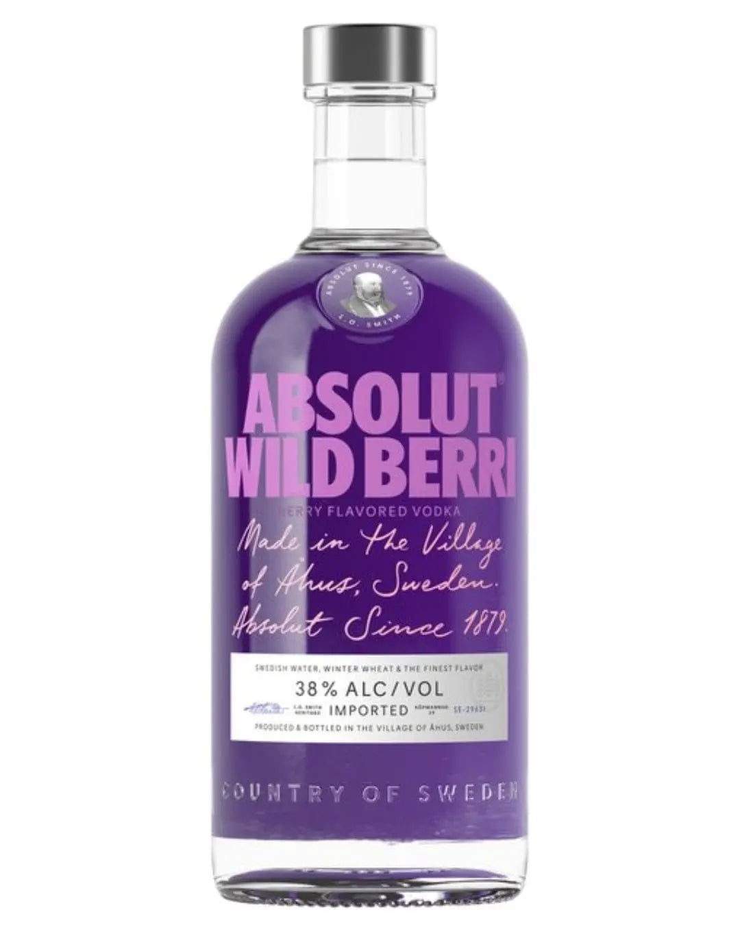 Absolut Wild Berri Flavoured Vodka, 70 cl Vodka