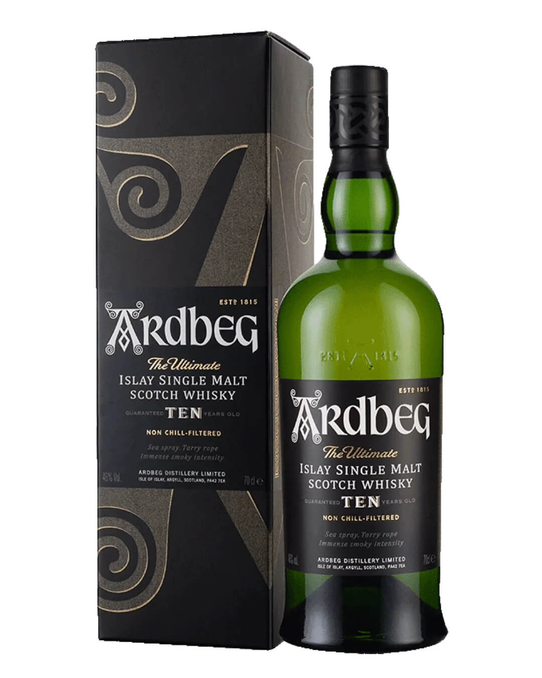 Ardbeg 10 Year Old Whisky, 70 cl Whisky 5010494195286