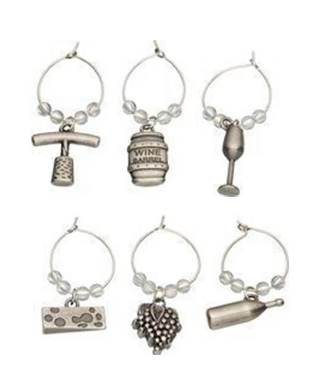 BarCraft Decorative Wine Charms Tableware