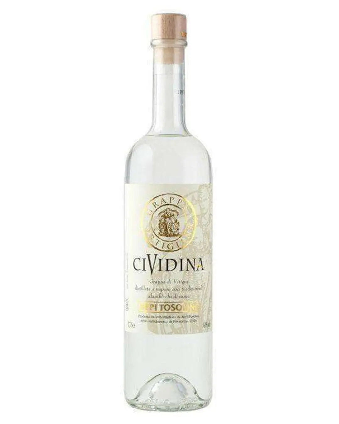 Bepi Tosolini Cividina Grappa Artigiana, 70 cl Liqueurs & Other Spirits 8009440038149
