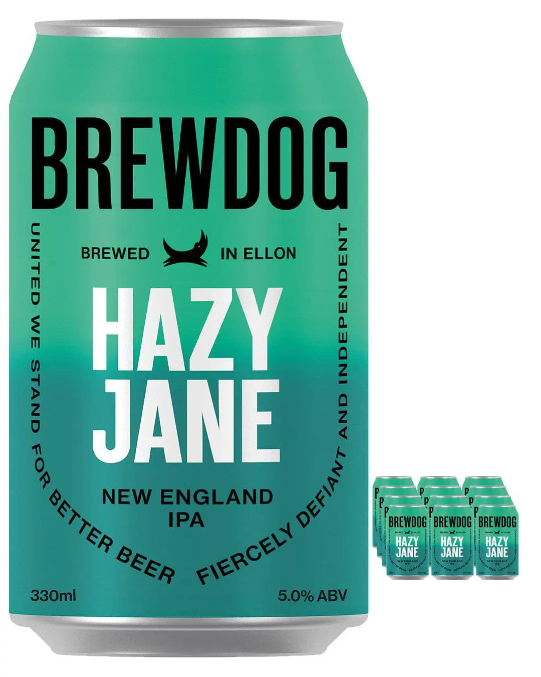 BrewDog Hazy Jane Beer Can Multipack, 12 x 440 ml Beer 05056025453883