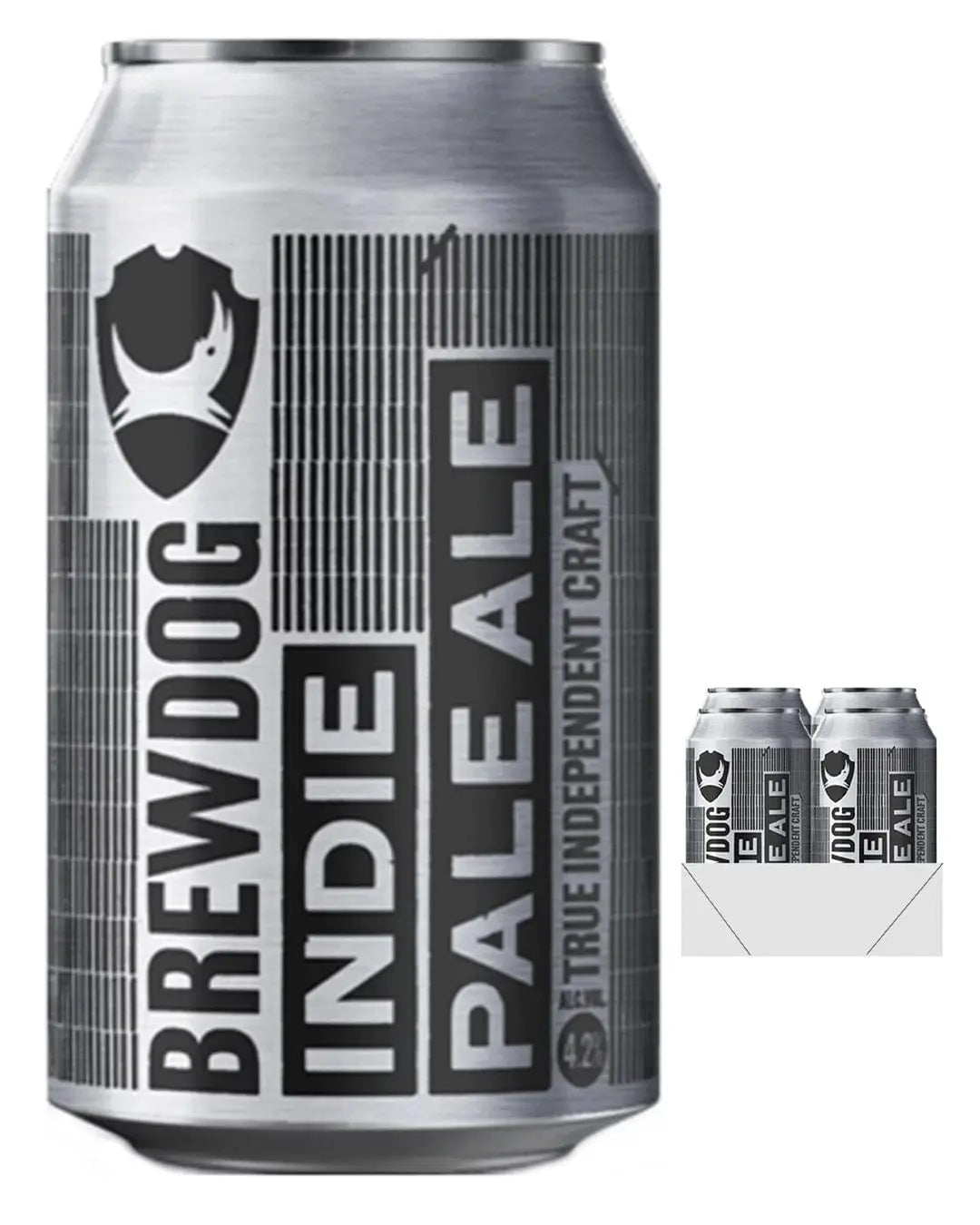 BrewDog Indie Beer Can Multipack, 4 x 330 ml Beer