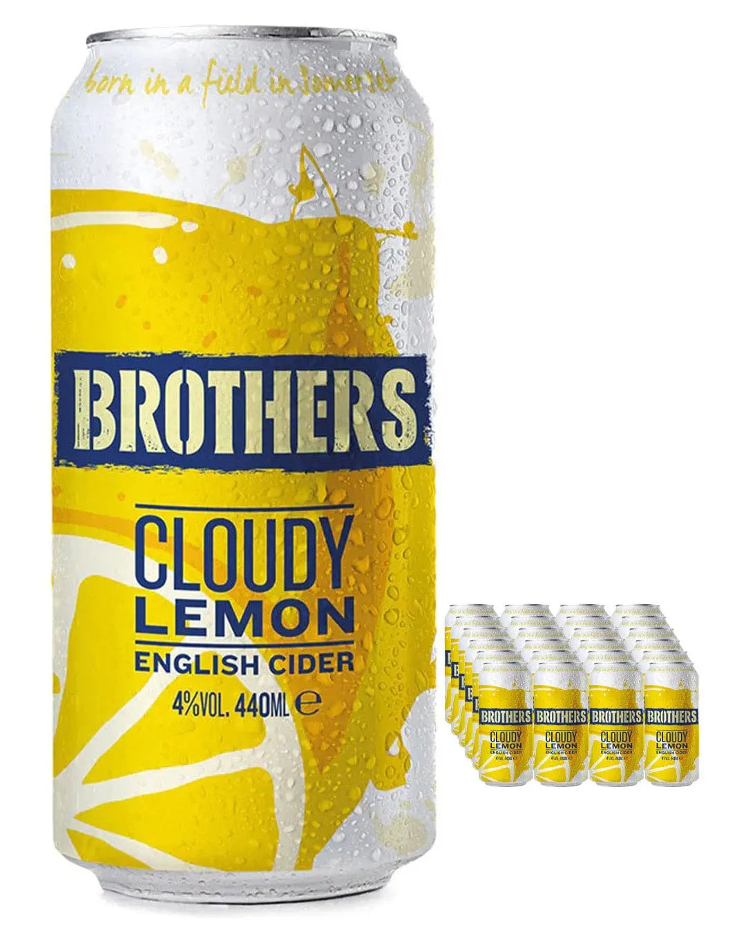 Brothers Cloudy Lemon Cider Multipack, 24 x 440 ml Cider
