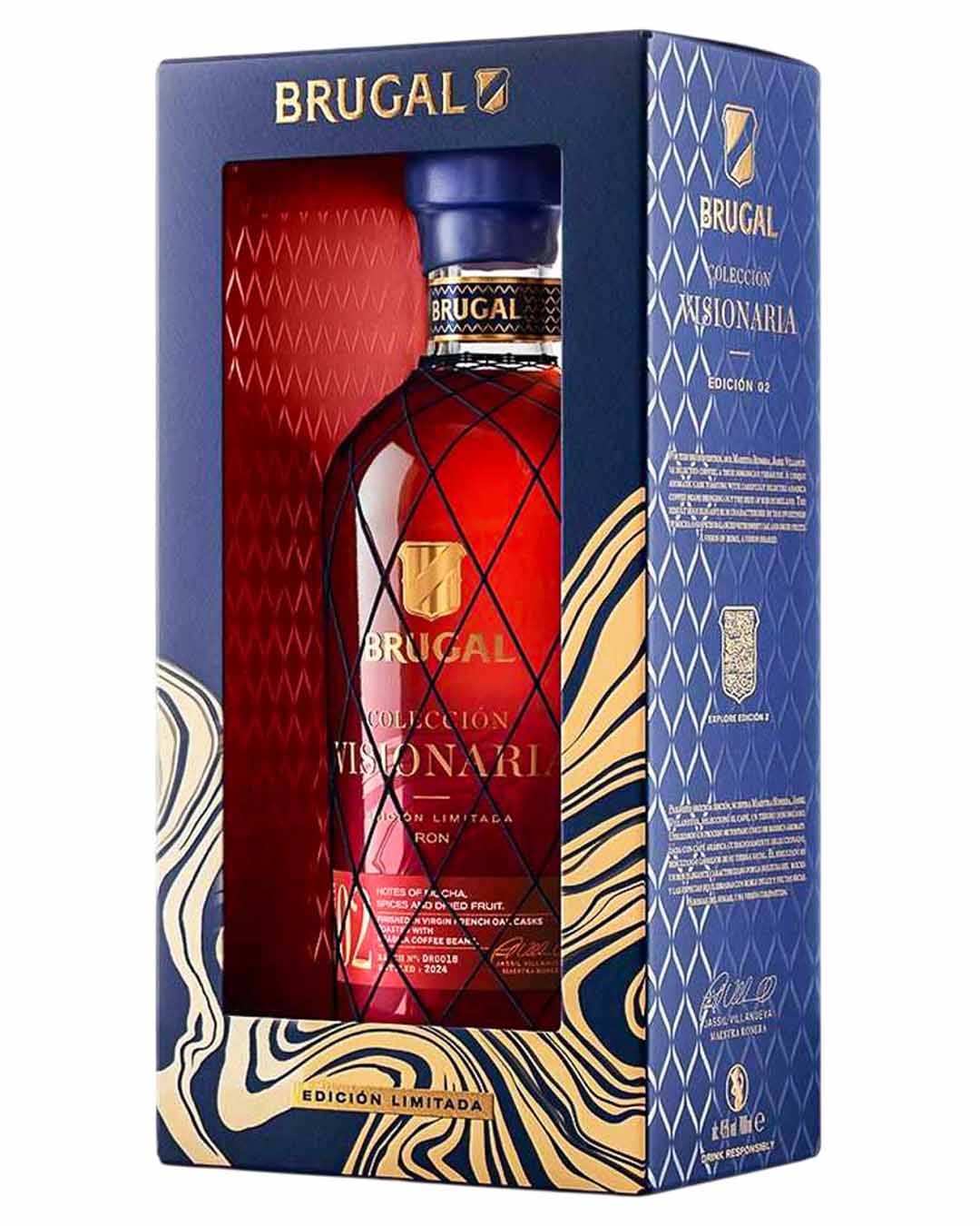 Brugal Colección Visionaria Edición 02 Rum, 70 cl Rum