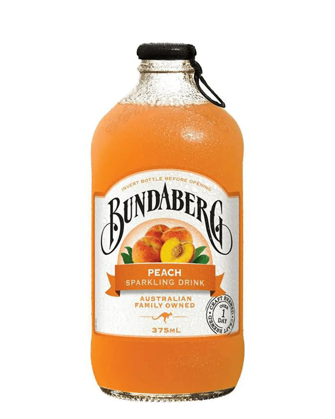 Bundaberg Peach, 375 ml Soft Drinks & Mixers 9311493003319