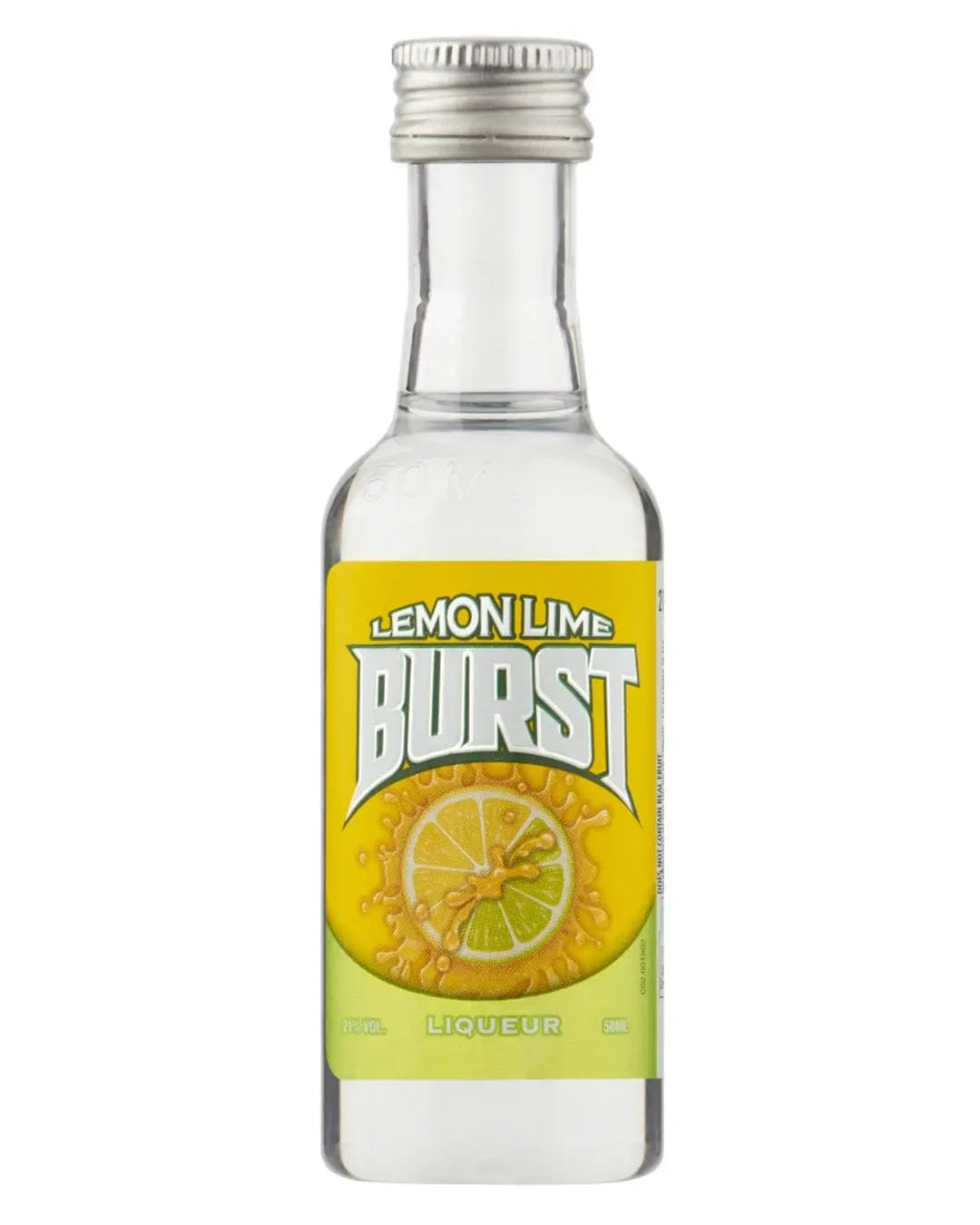 Burst Lemon Lime Liqueur Miniature, 5 cl Spirit Miniatures