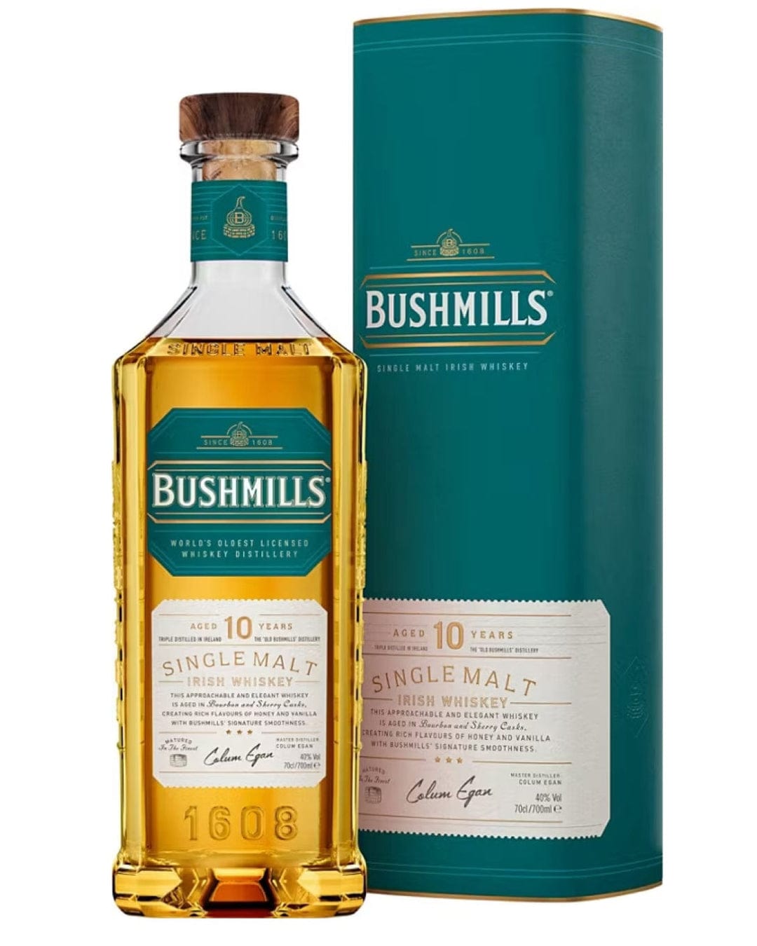 Bushmills 10 Year Old Whiskey, 70 cl Whisky 5055966820037