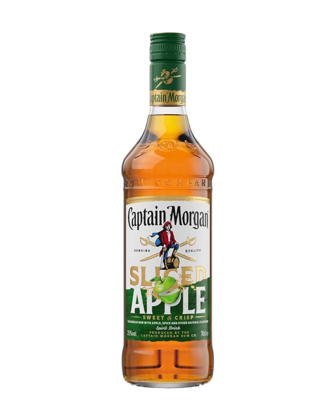 Captain Morgan Sliced Apple Rum, 70 cl Rum 5000281068749