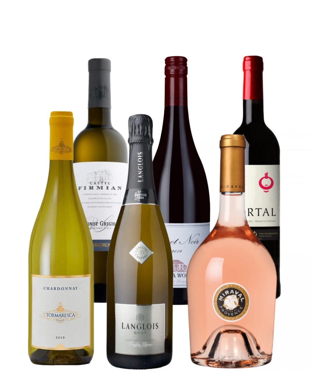 Christmas Premium Mixed Wine Case, 6 x 75 cl Wine Cases