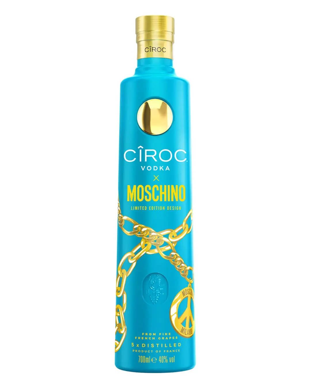 Ciroc Snap Frost Vodka Limited Edition Moschino Bottle, 70 cl Vodka 5000265101790