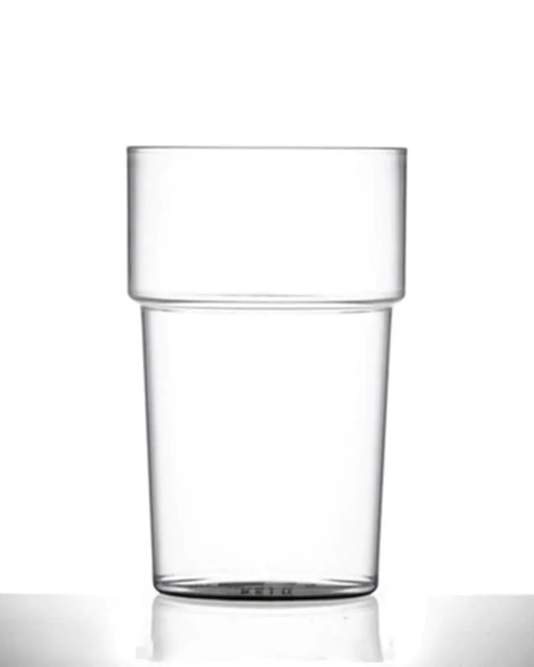 Clear Reusable Polycarbonate Beer Pint Glasses, 10 x 568 ml Tableware