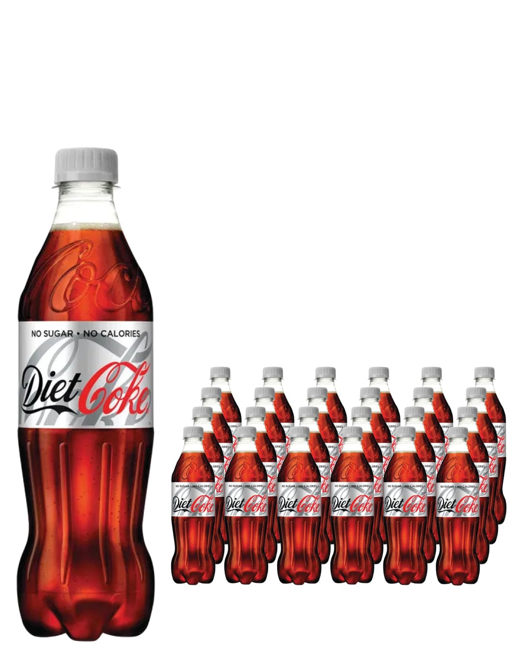 Coca Cola Diet Coke Multipack, 24 x 500 ml Soft Drinks & Mixers