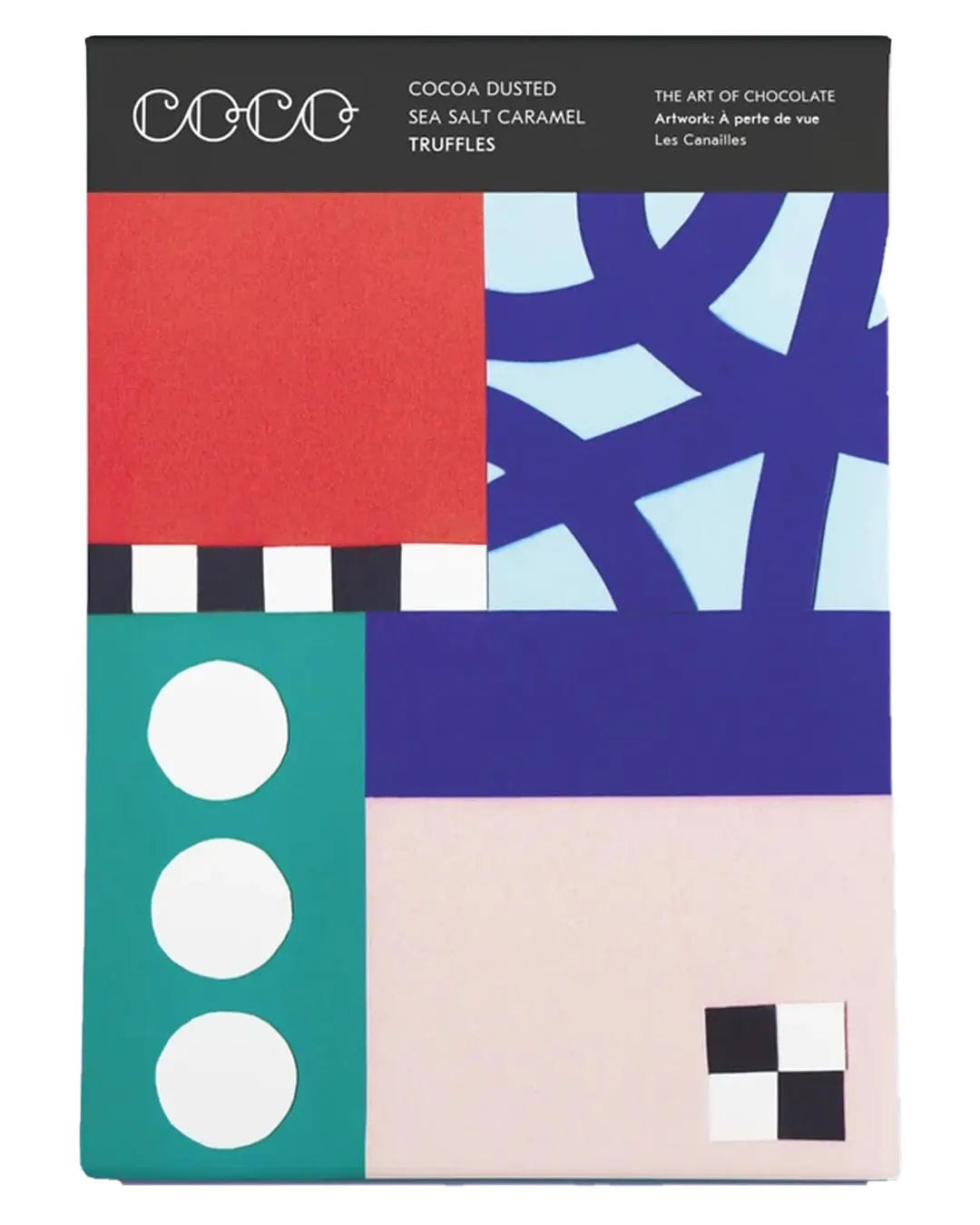 Coco Chocolatier - Cocoa Dusted Sea Salt Caramel Truffles Chocolate