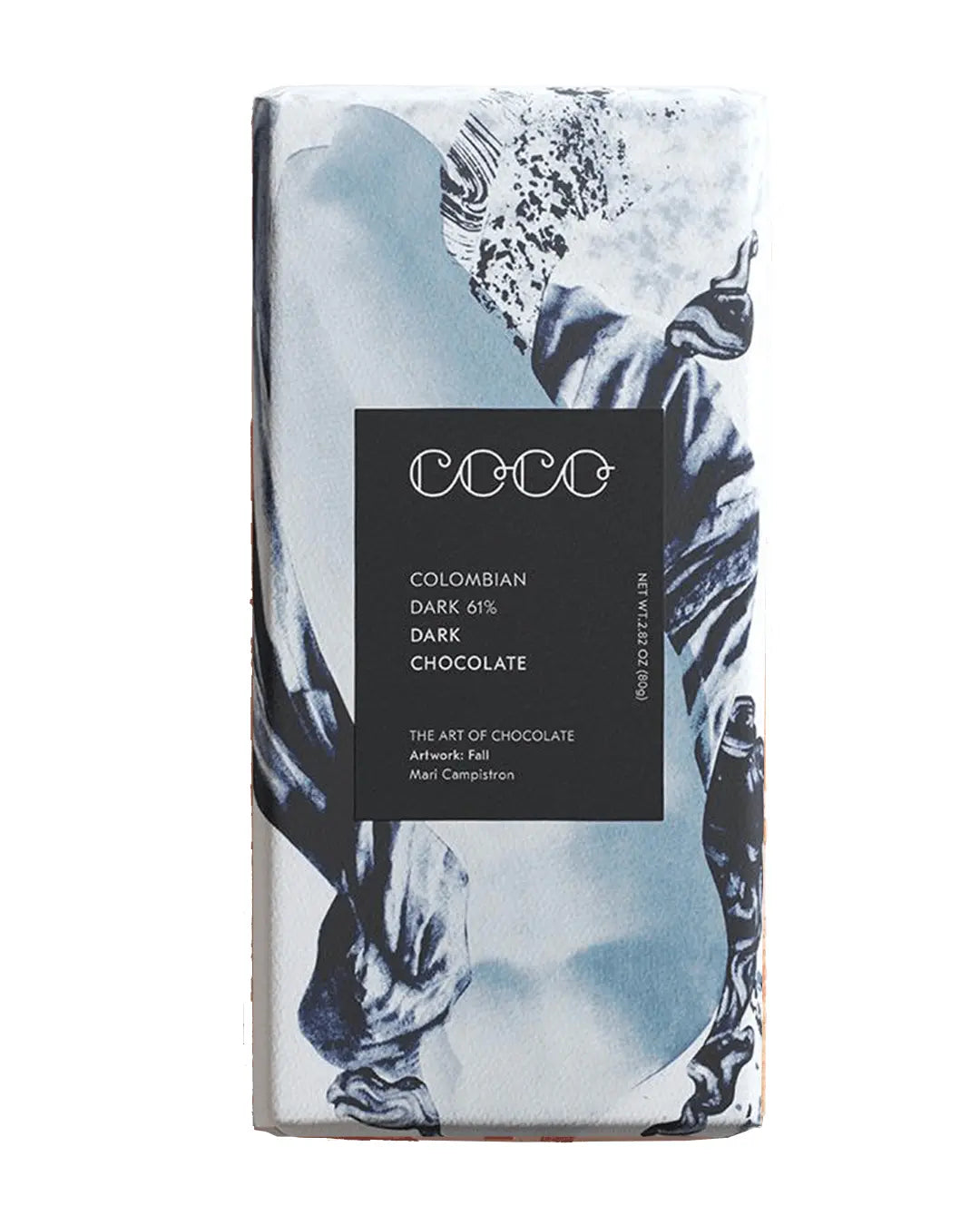 COCO Colombian Dark Chocolate Bar, 80 g Chocolate