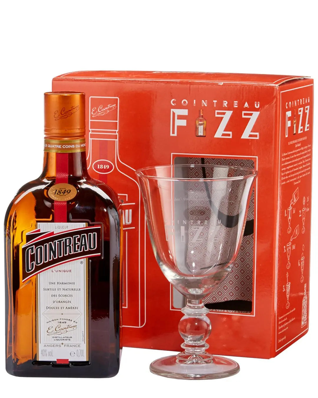 Cointreau Liqueur Fizz Gift Pack, 35 cl Liqueurs & Other Spirits