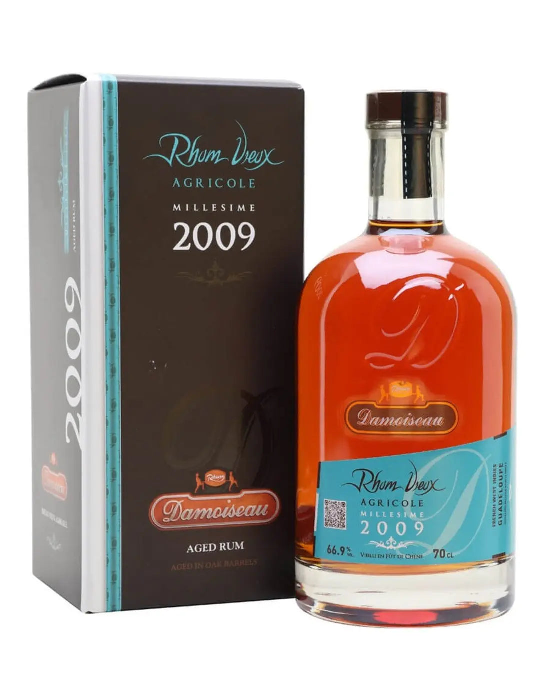 Damoiseau Vieux Millesime 2009 Rhum Agricole Rum, 70 cl Rum 3290370005577
