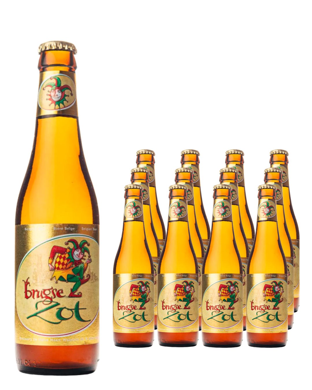 De Halve Man Brugse Zot Blonde Multipack, 12 x 330 ml Beer 5425017240013