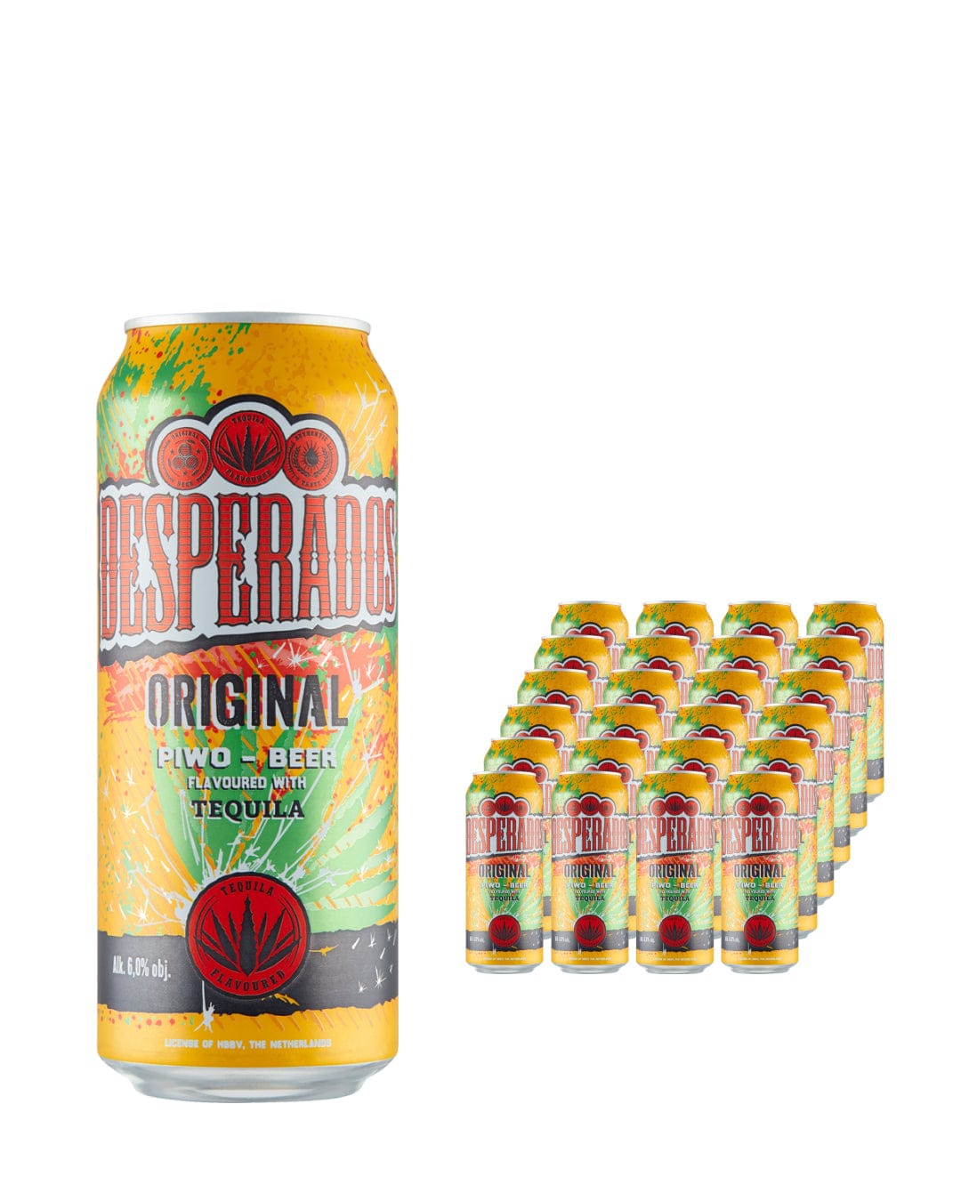 Desperados Premium Tequila Lager Cans Multipack, 24 x 440 ml Beer