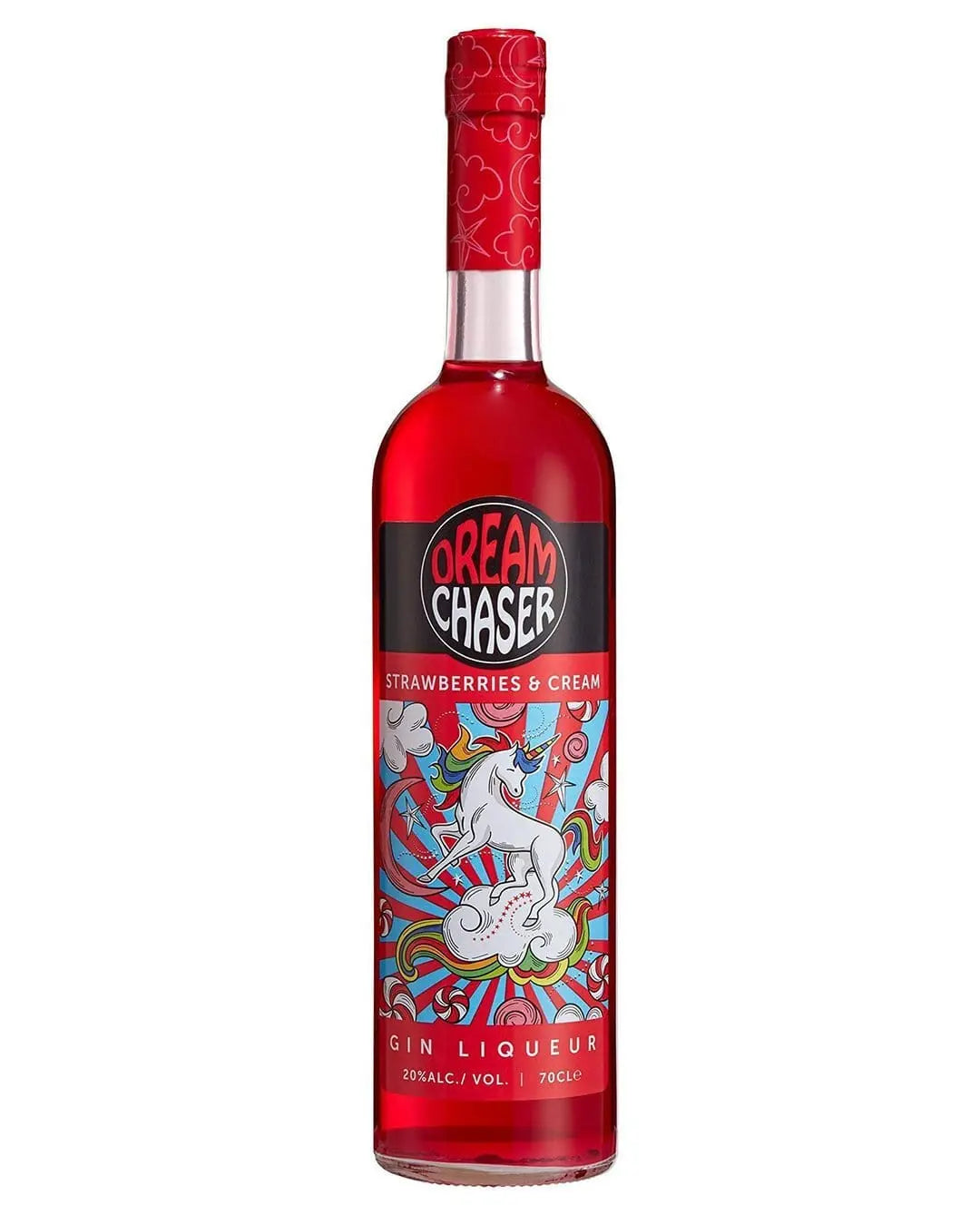 Dreamchaser Strawberries & Cream Gin Liqueur, 70 cl Gin
