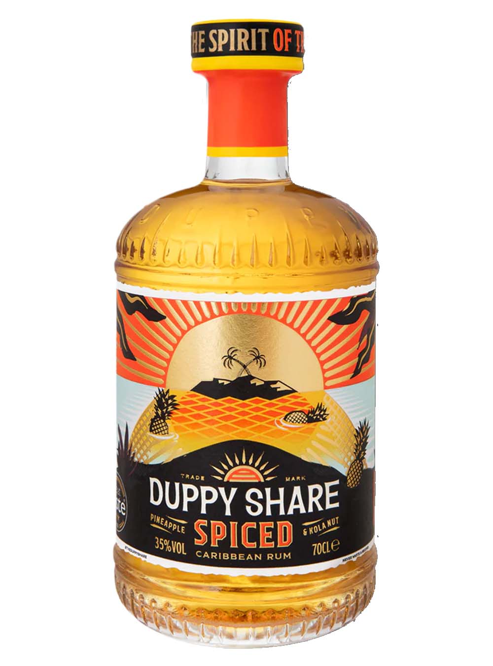 Duppy Share Spiced Caribbean Rum, 70 cl Rum 5060397380210