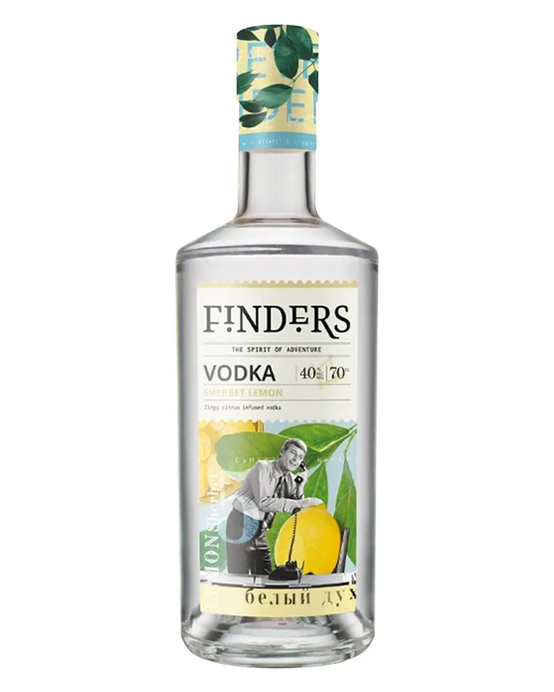 Finders Sherbet Lemon Vodka, 70 cl Vodka