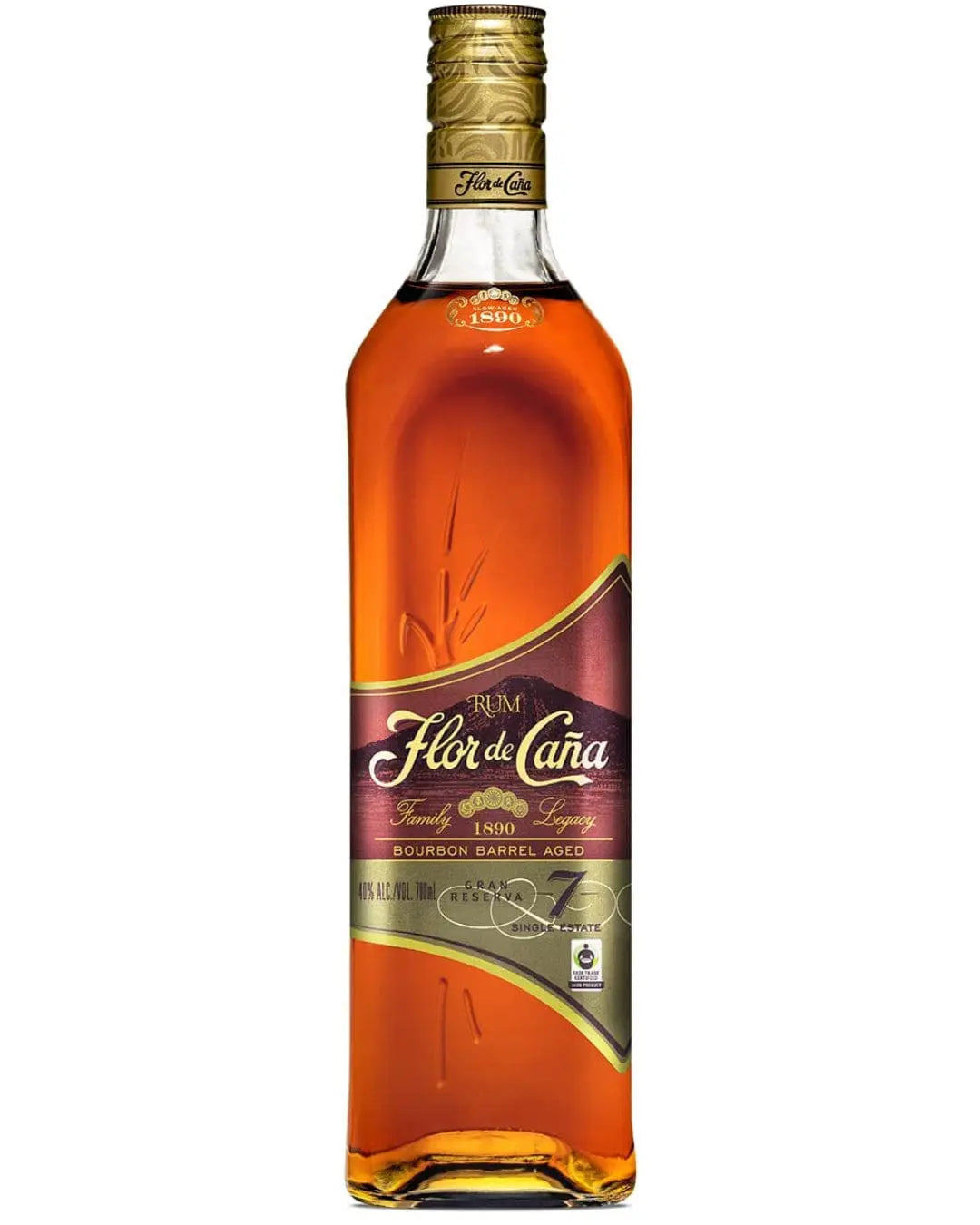Flor De Cana 7 Year Old Rum Miniature, 5 cl Spirit Miniatures 7431008108154