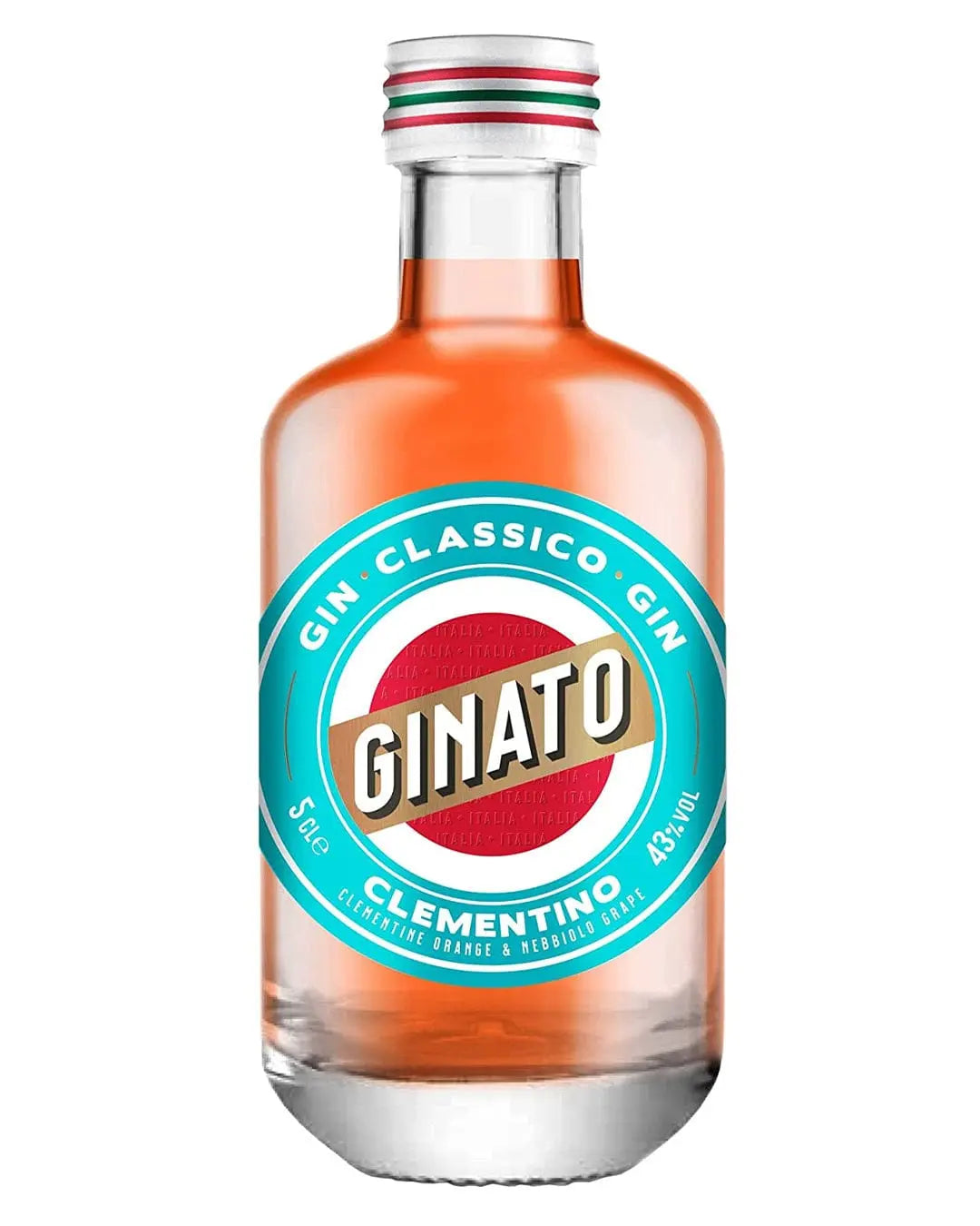 Ginato Clementino Italian Gin Miniature, 5 cl Spirit Miniatures