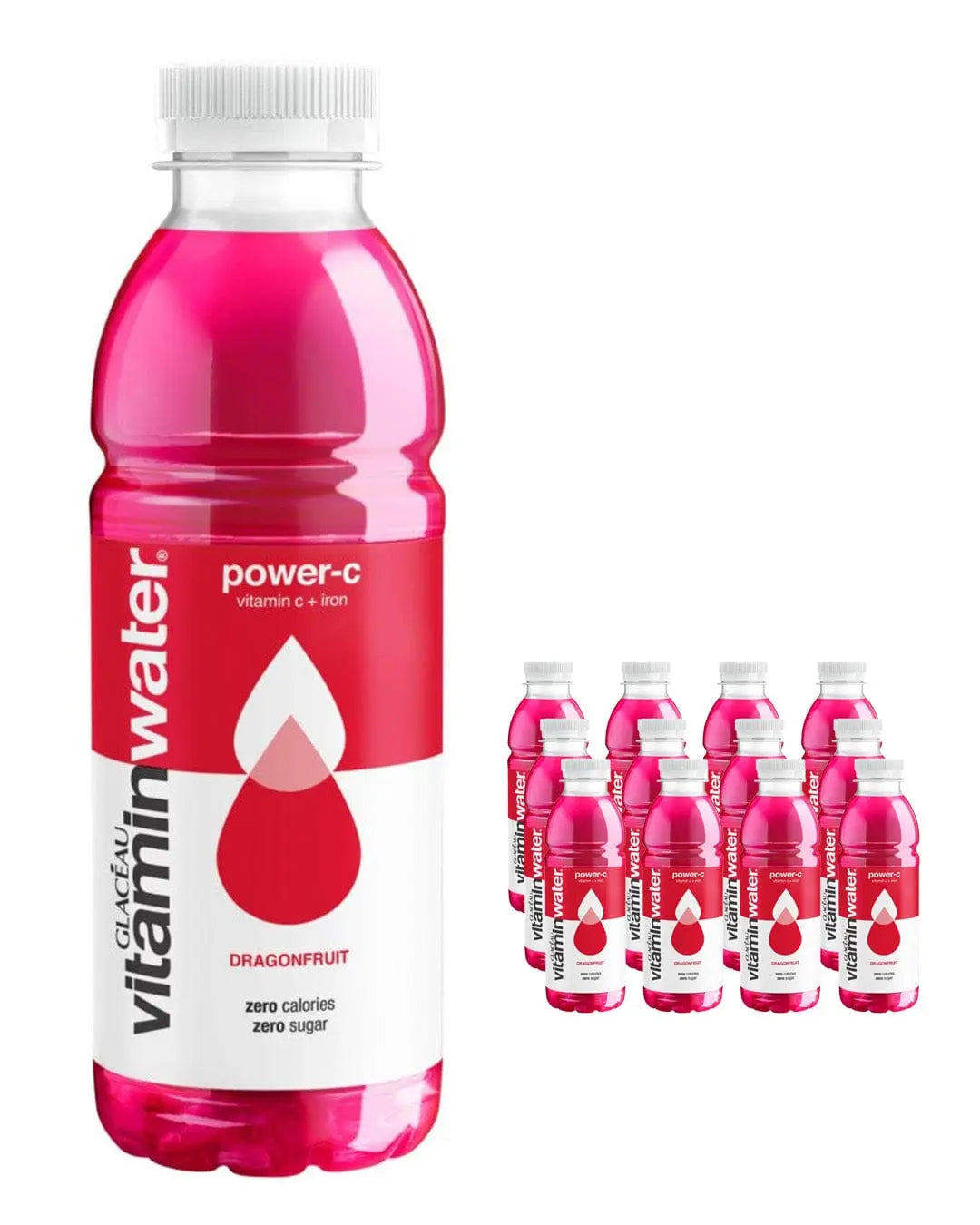 Glacéau Vitaminwater Power C Multipack, 12 x 500 ml Water