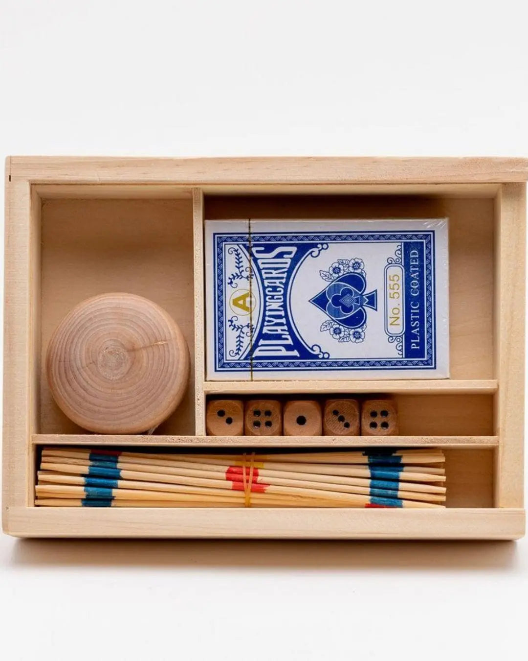 Harvey's Bored Games 4 in 1 Vintage Games Set Bar Games