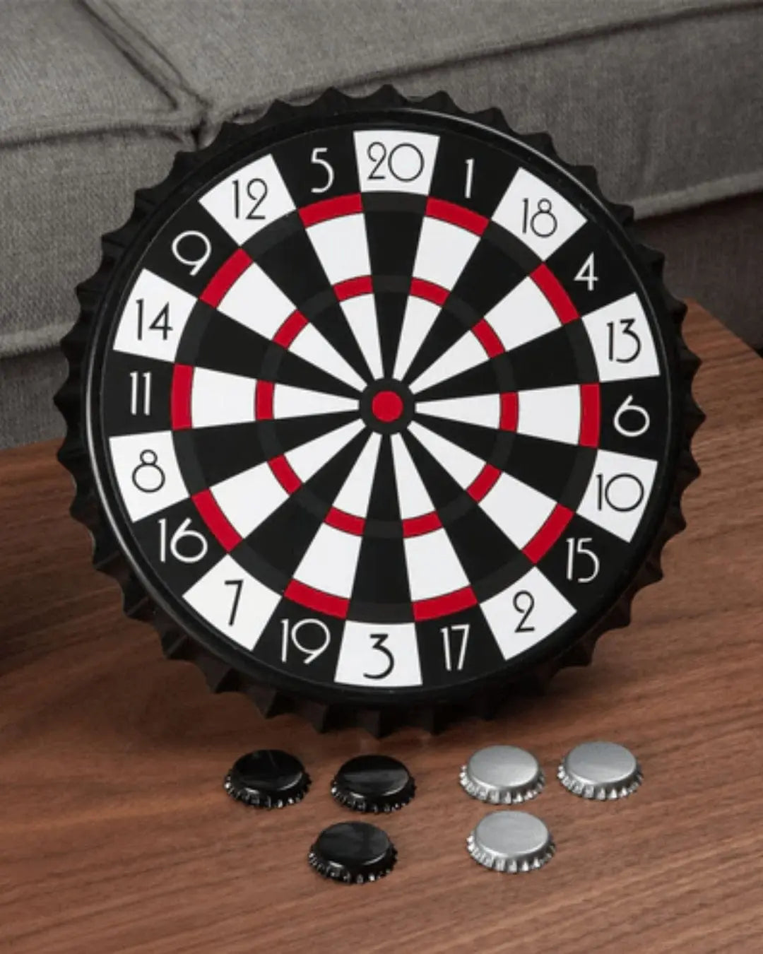 Harvey's Bored Games - Magnetic Bottle Cap Darts Bar Games 5017224854758