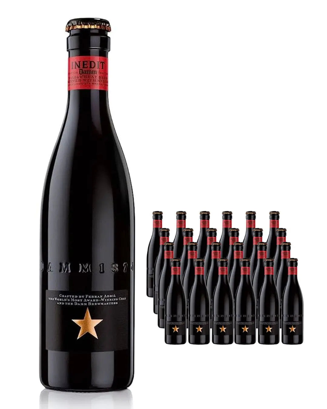 Inedit Damm Wheat Beer Multipack, 24 x 330 ml Beer