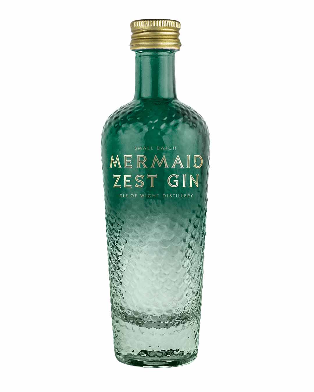 Isle of Wight Distillery Mermaid Zest Gin Miniature, 5 cl Spirit Miniatures