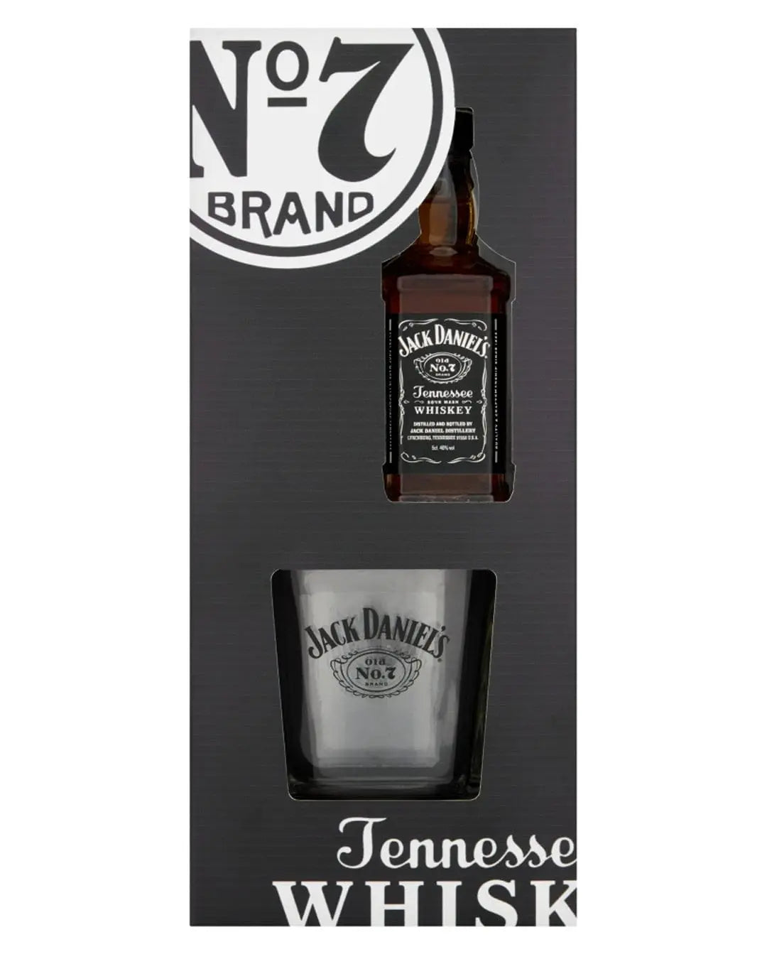 Jack Daniel's miniature & Tumbler, 5 cl Spirit Miniatures 5038635056401