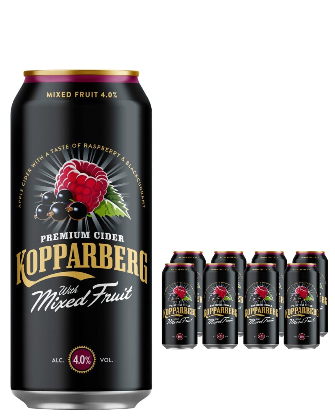 Kopparberg Mixed Fruit Premium Cider Can Multipack, 8 x 500 ml Cider
