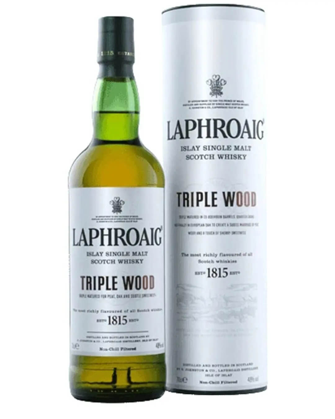 Laphroaig Triple Wood Whisky, 70 cl Whisky 5010019636775