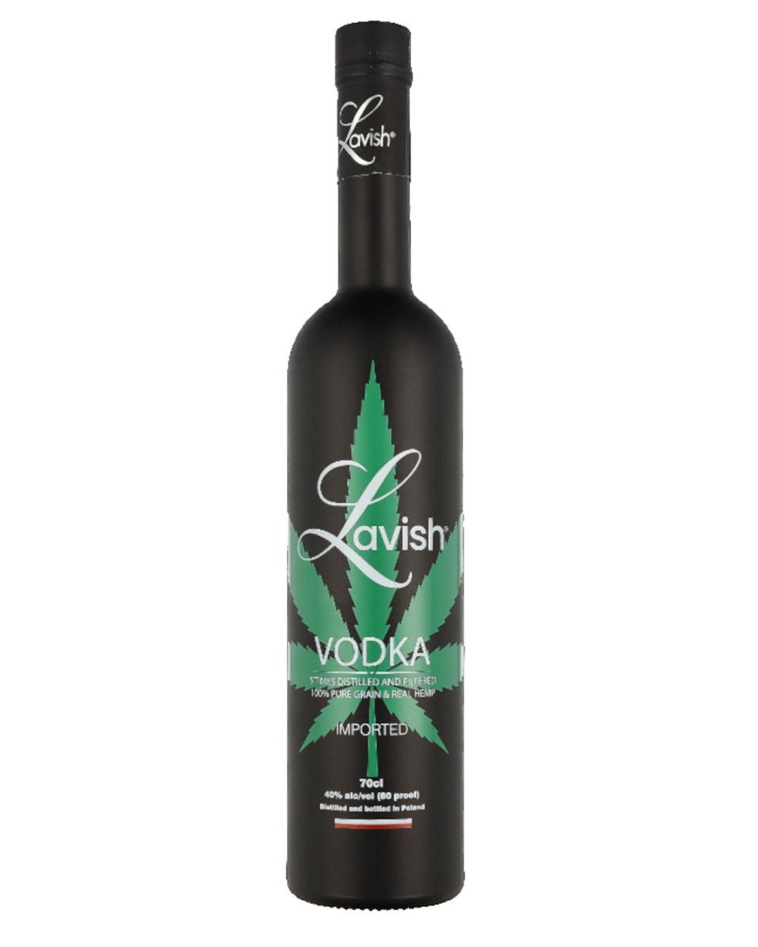 Lavish Hemp Vodka, 70 cl Vodka