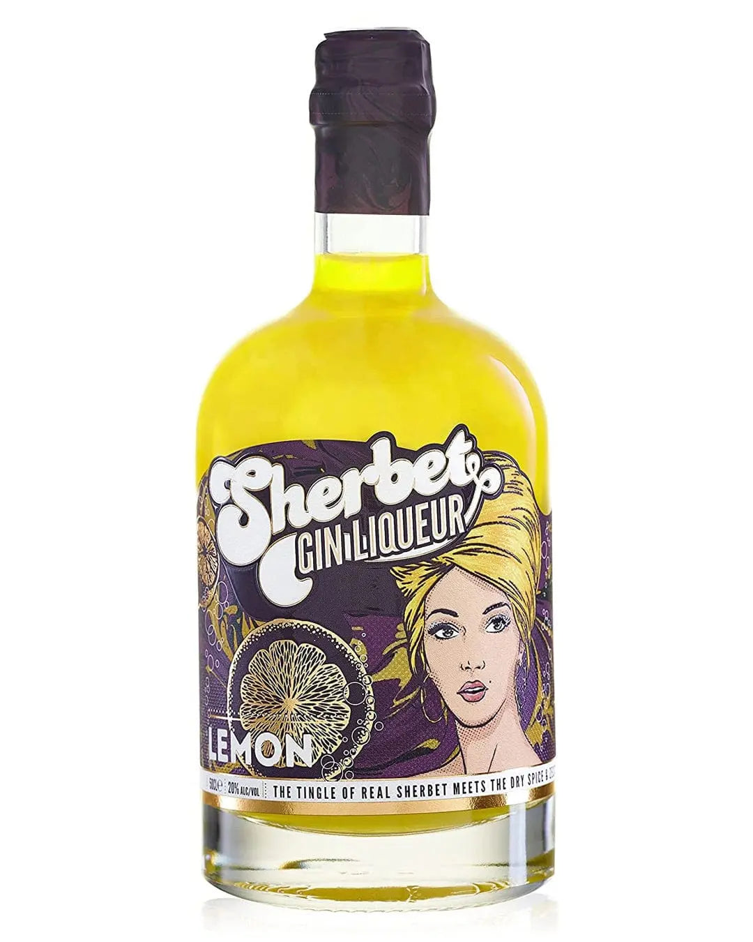 Lemon Sherbet Gin Liquer, 50 cl Gin 5060877190049