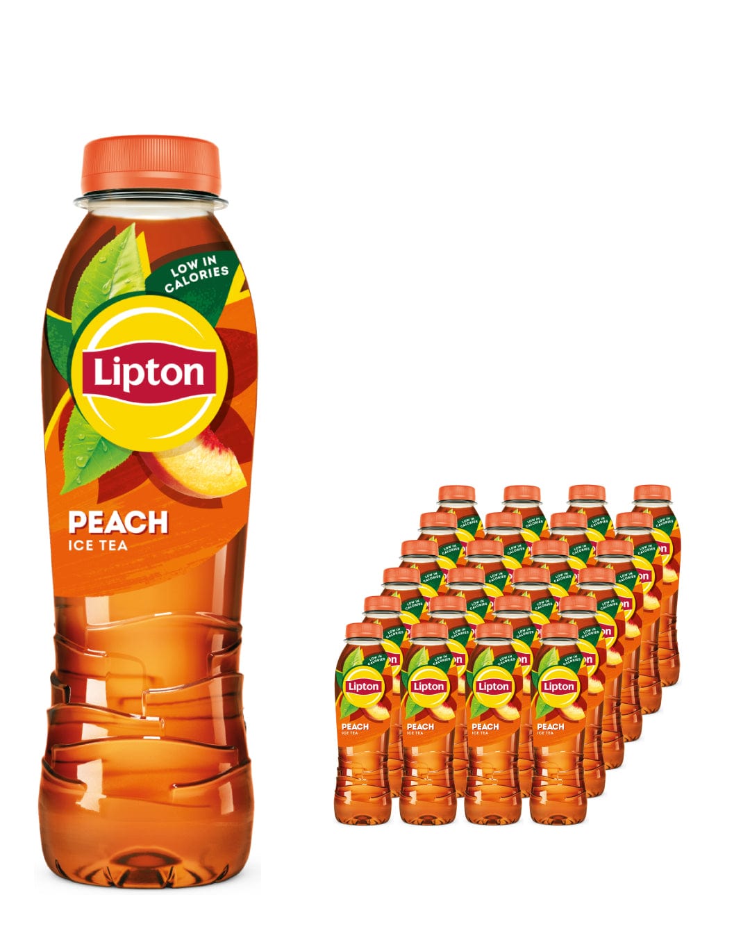 Lipton Peach Flavour Ice Tea Multipack, 24 x 500 ml Soft Drinks & Mixers