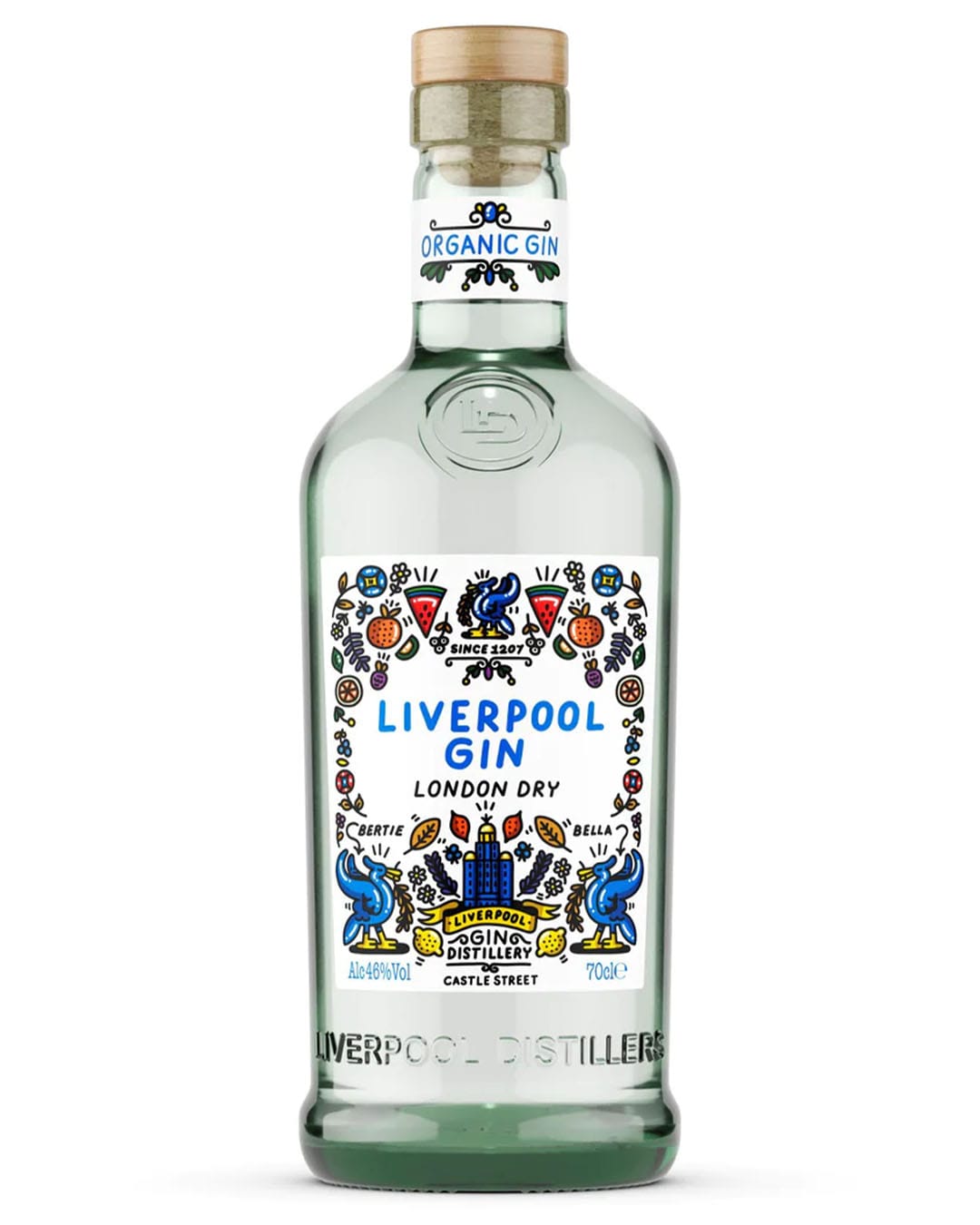 Liverpool Dry Gin, 70 cl Gin 5011166054061