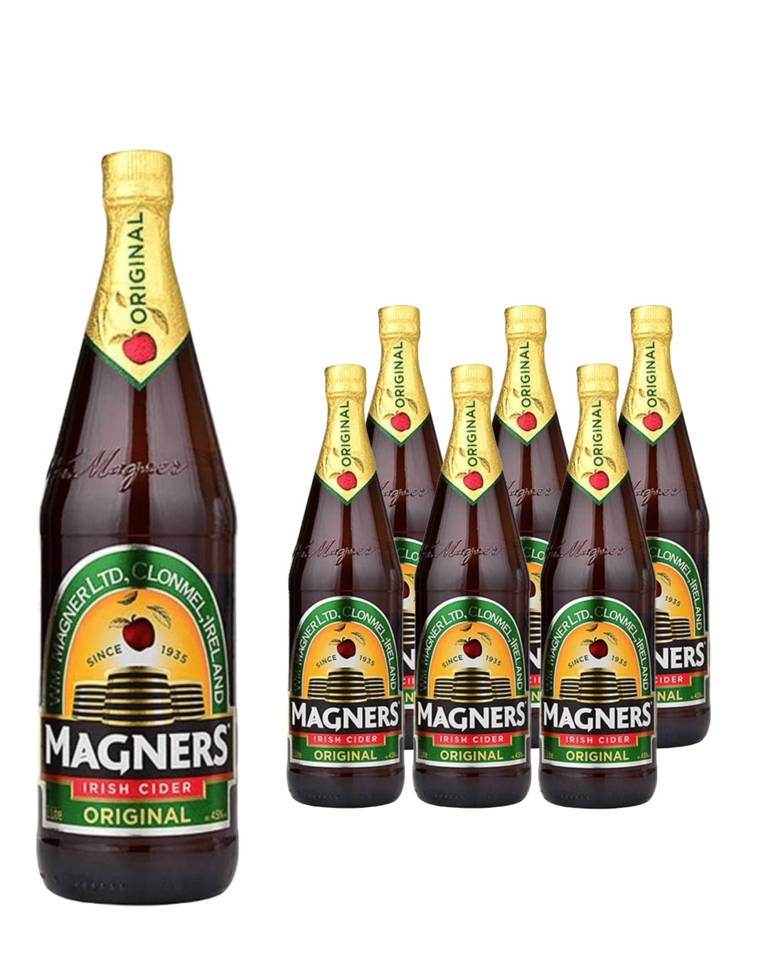 Magners Original Irish Cider Bottle Multipack, 6 x 1 L Cider