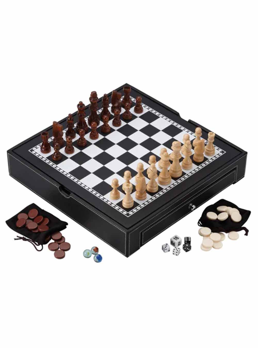 Mainstreet Classics 5-in-1 Broadway Game Combo Set Bar Games