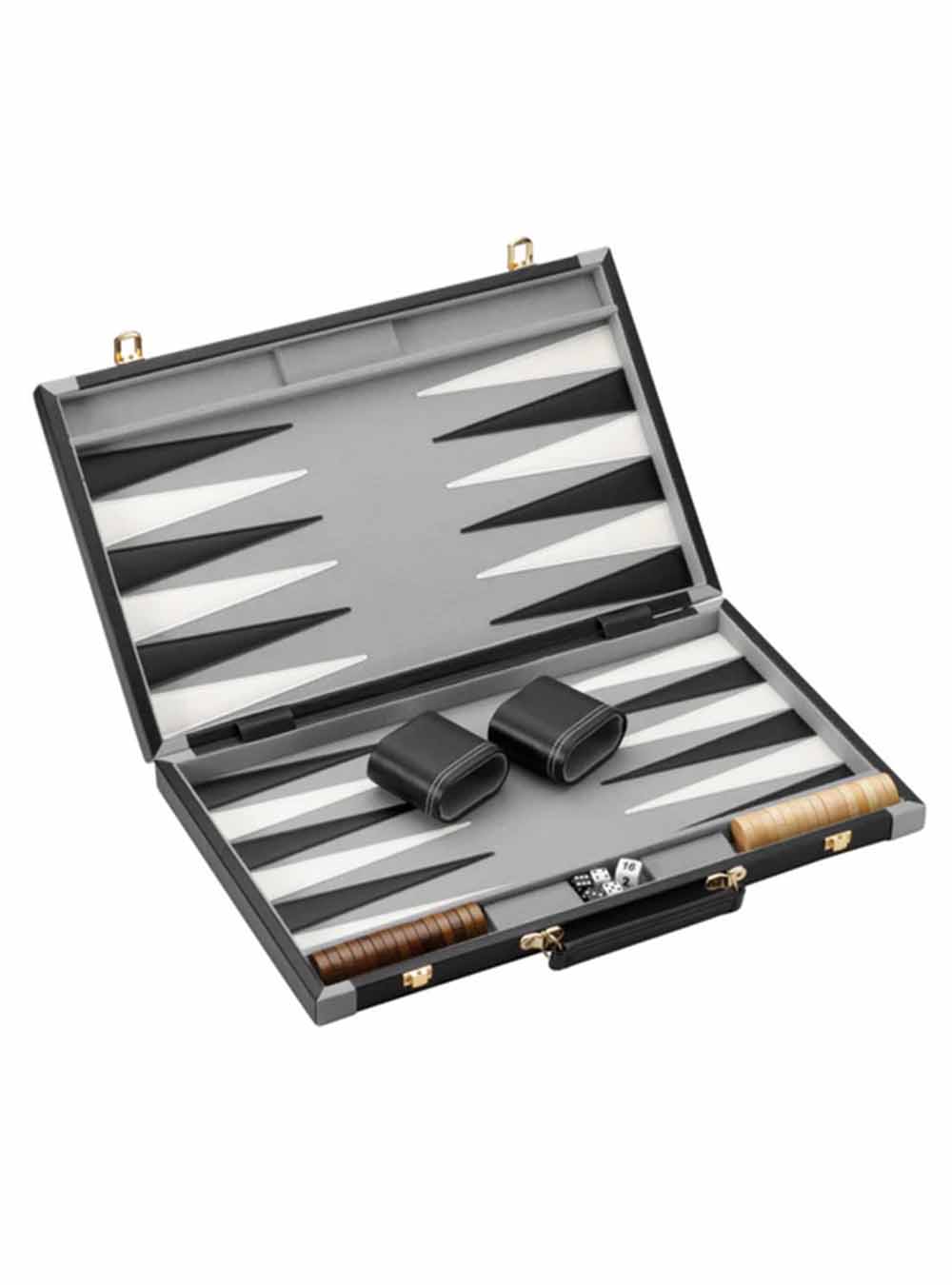 Mainstreet Classics Pennsylvania Ave 18" Backgammon Portable Set Bar Games