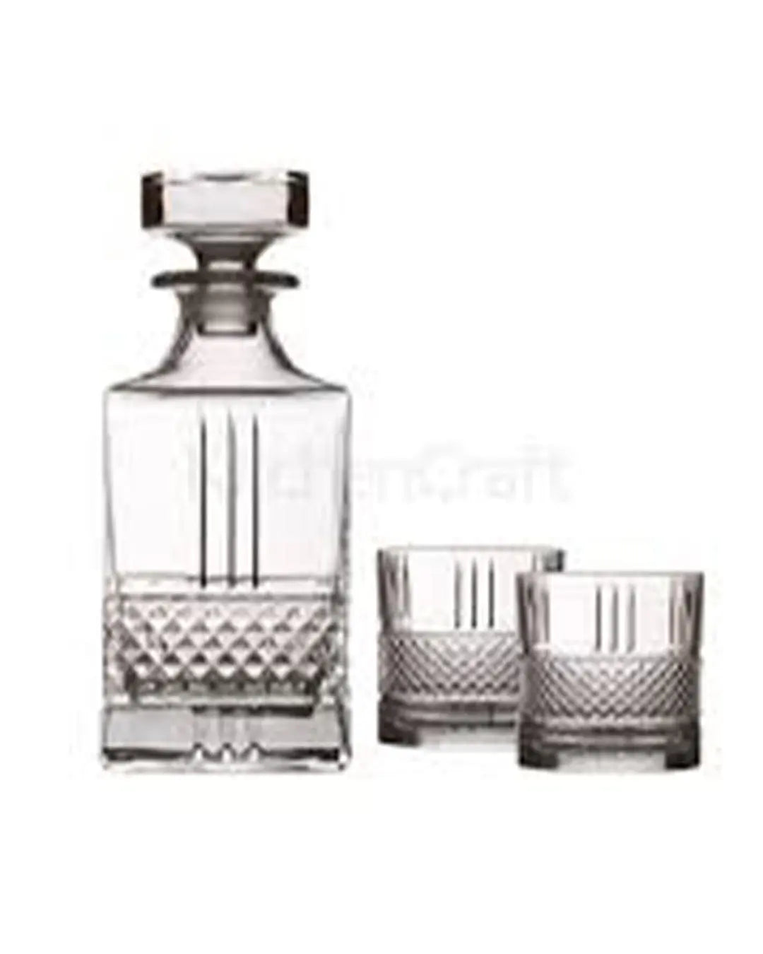 Maxwell & Williams Verona Whisky Decanter Set of 3 Gift Boxed Tableware