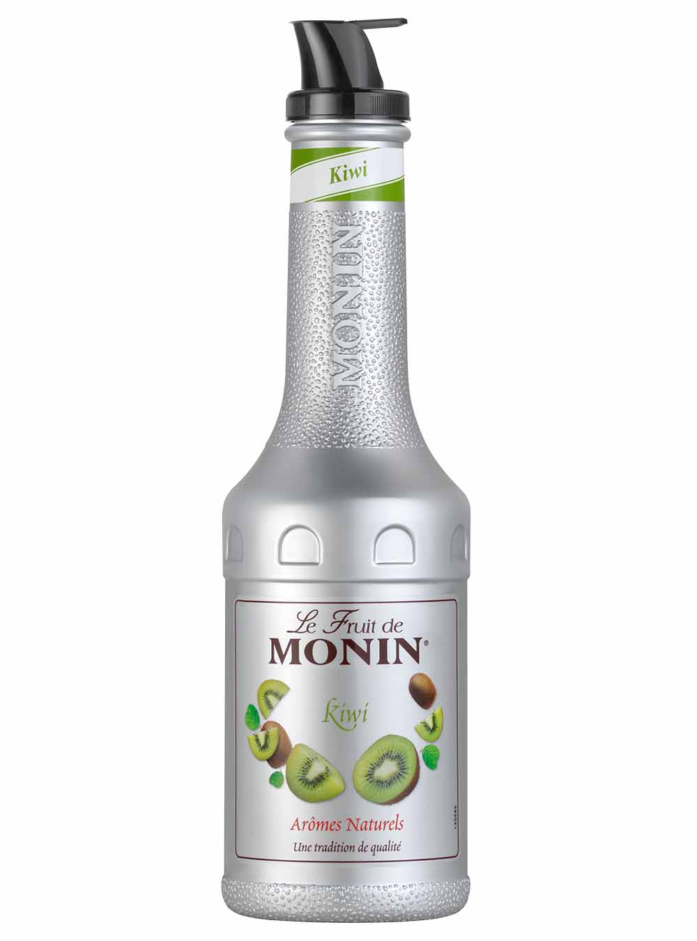 Monin Kiwi Fruit Mix Puree; 1 L Cocktail Essentials