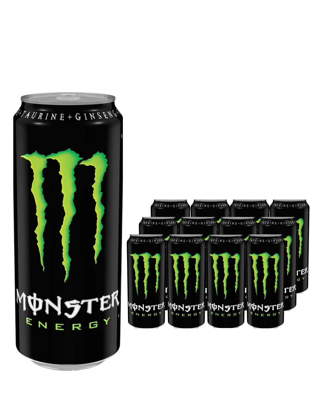 Monster Energy Drink Can Multipack, 12 x 500 ml Soft Drinks & Mixers