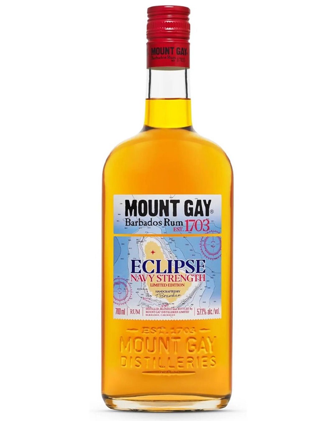 Mount Gay Eclipse Navy Strength Rum, 70 cl Rum