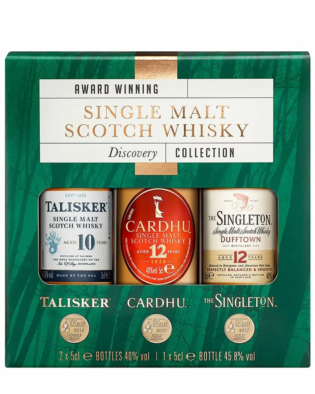 Multi Classic Malt Mini Exploration Gift Pack, 3 x 5 cl Spirit Miniatures